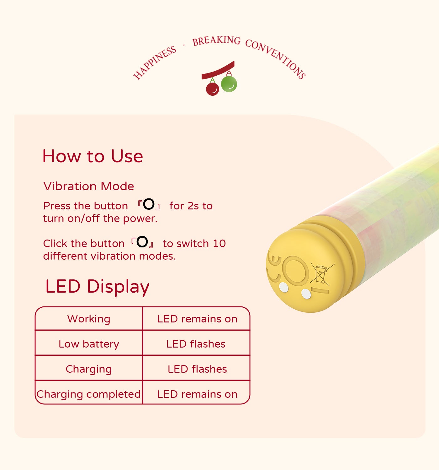 BEYOURLOVER - MAGIC CANE