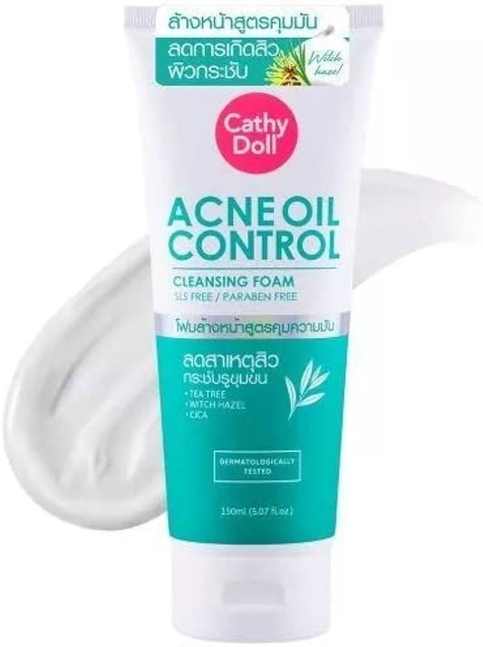 CATHY DOLL ACNE OIL CONTROL CLEANSING FOAM 150ML