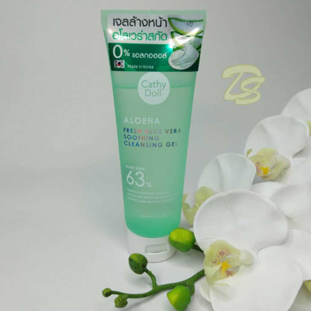 CATHY DOLL ALOEVERA SOOTHING CLEANSING GEL