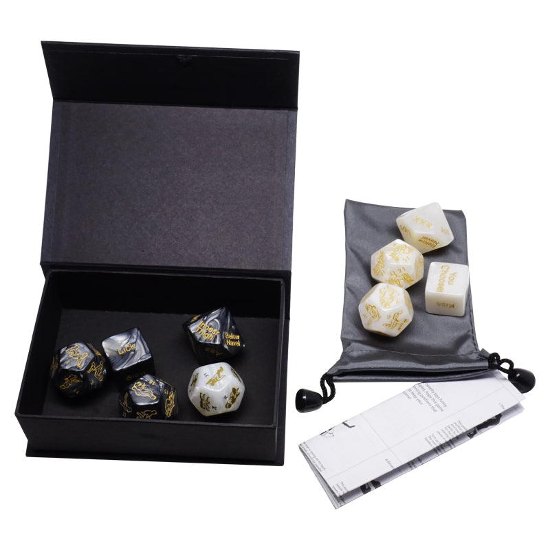 FUN PLAY ROLLING DICE GIFT BOX - 5PCS