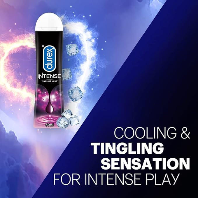 Durex  Intense Lubricant Gel For Men & Women  Water Based Lube - 50ml