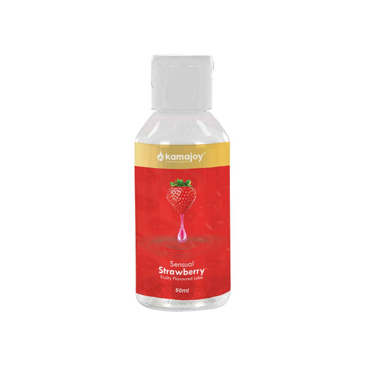 KAMAJOY SENSUAL STRAWBERRY FLAVOURED LUBRICANT