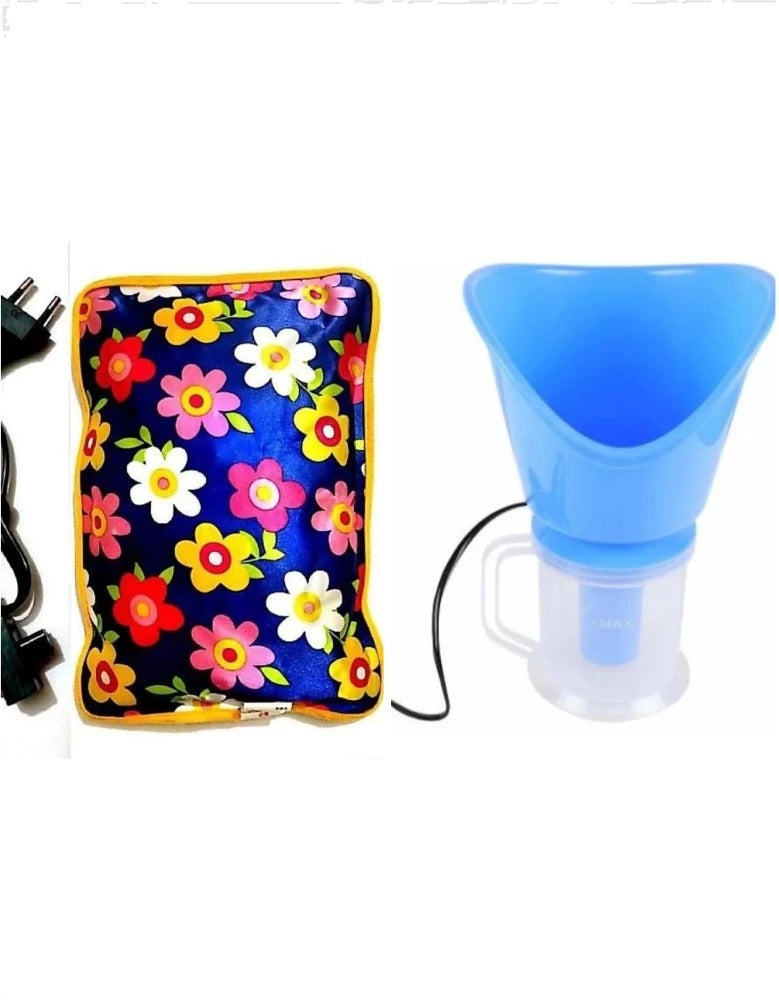 VAPORIZER FACIAL STEAMER WITH WARM ELECTRIC BAG