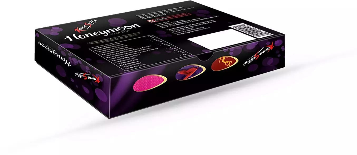 Kamasutra Honeymoon Surprise Box Of 21 Condoms