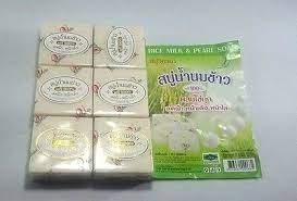 VIPADA RICE MILK SOAP+PEARL COLLAGEN- 6pcs